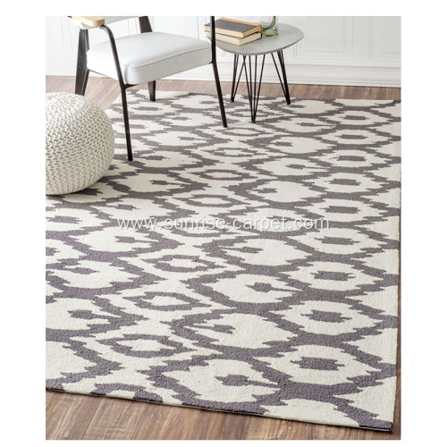 Microfiber Rug modern design for home furnishing